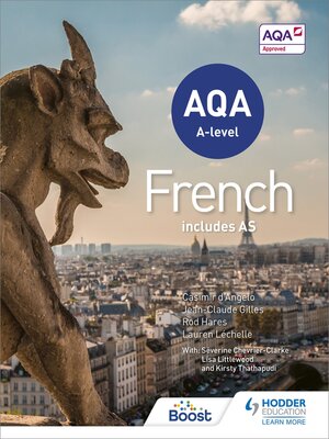 cover image of AQA A-level French (includes AS)
